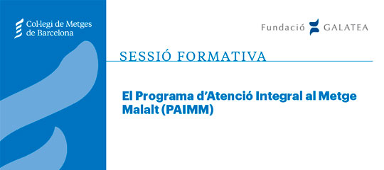 Sesión Formativa: El Programa de Atención Integral al Médico Enfermo (PAIMM)