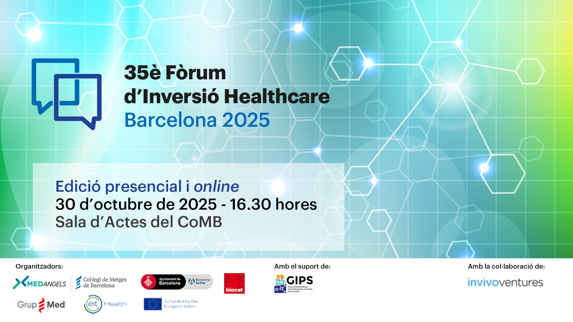 35è Fòrum d’Inversió Healthcare